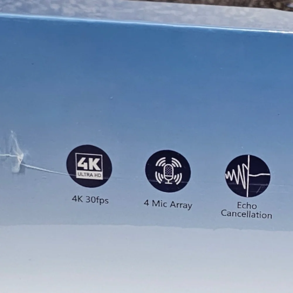 VDO360 3SEE All In One 4K Camera with 4 Mic Array and Dual Speakers